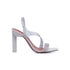 Sandali gioiello bianchi in "pelle vegana" con tacco 10 cm Call It Spring Brianaa, Donna, SKU w042000637, Immagine 0